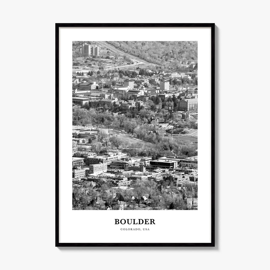 Boulder Classic No 2 Poster, framed poster mockup