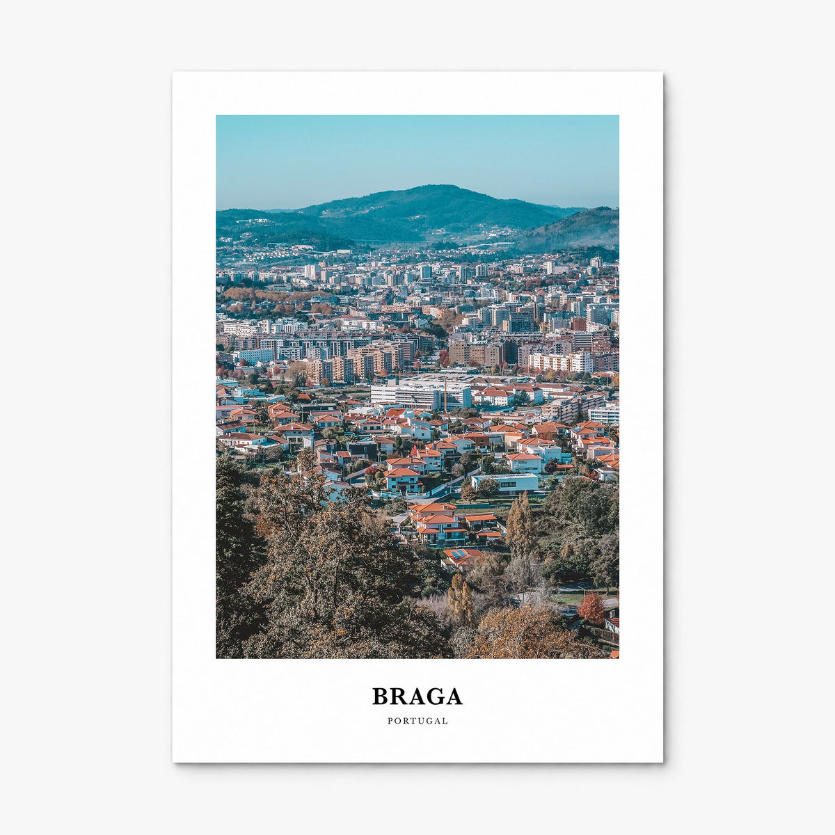 Braga Classic Poster, print only (unframed)