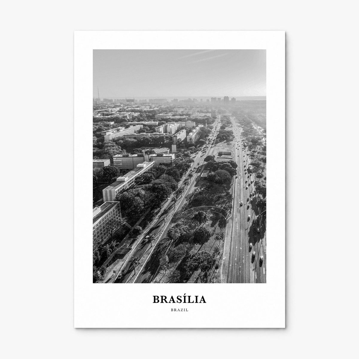Brasília Classic No 1 Poster, print only (unframed)
