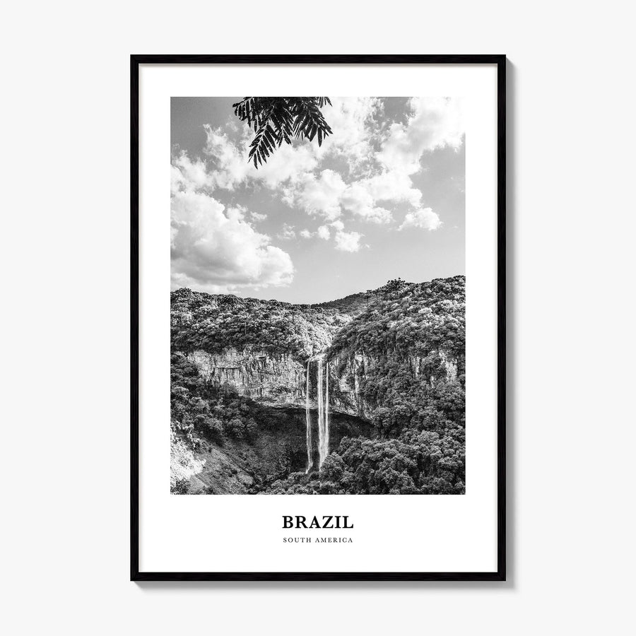 Brazil Classic No 1 Poster, framed poster mockup