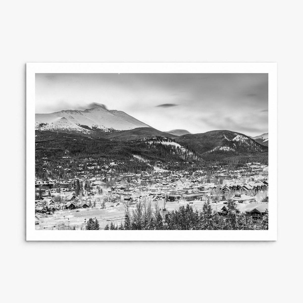 Breckenridge Photo Poster, print only (unframed), white border
