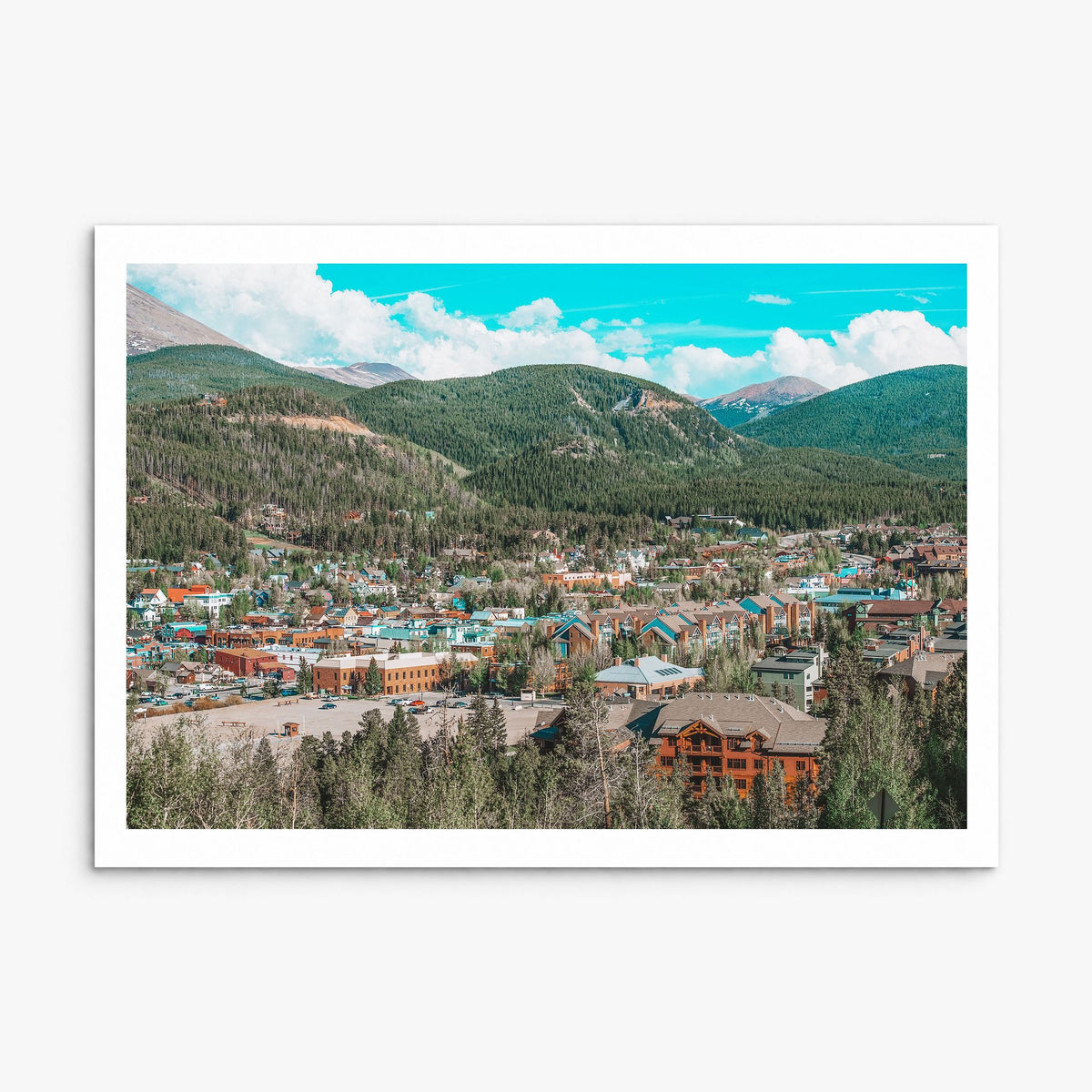 Breckenridge Photo Poster, print only (unframed), white border