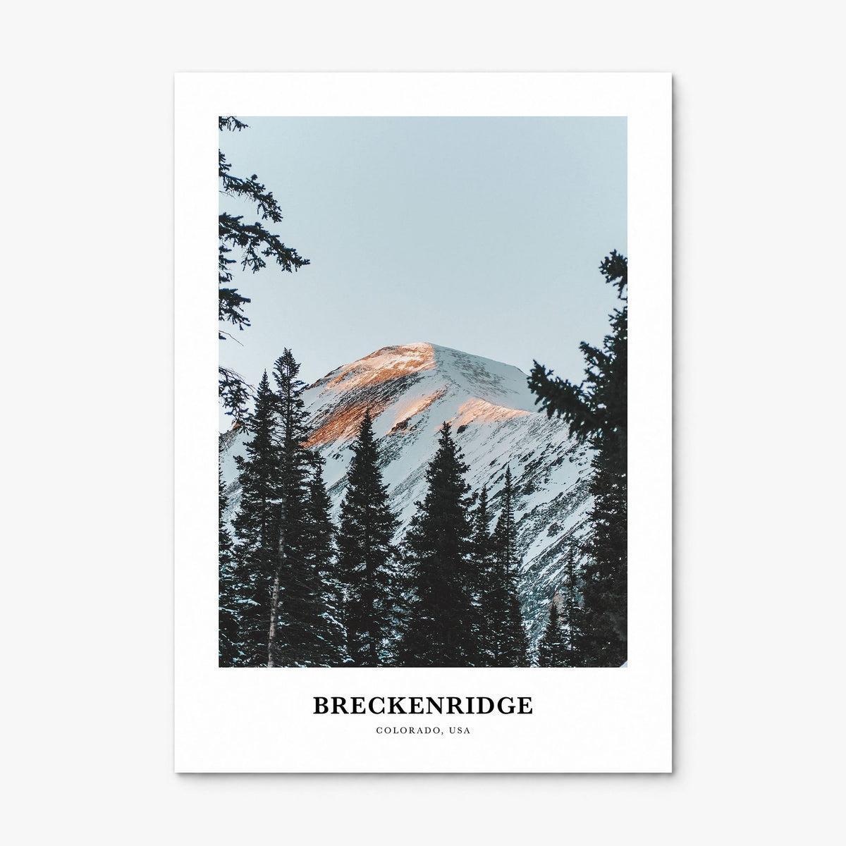 Breckenridge Classic No 1 Poster, print only (unframed)
