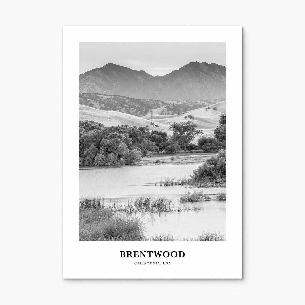 Brentwood Classic Poster, print only (unframed)