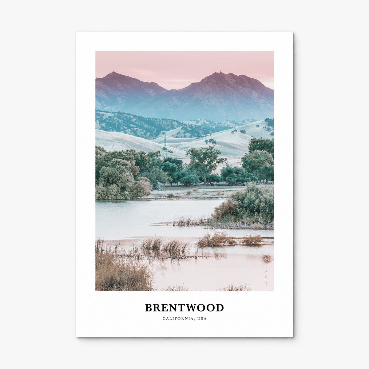 Brentwood Classic Poster, print only (unframed)