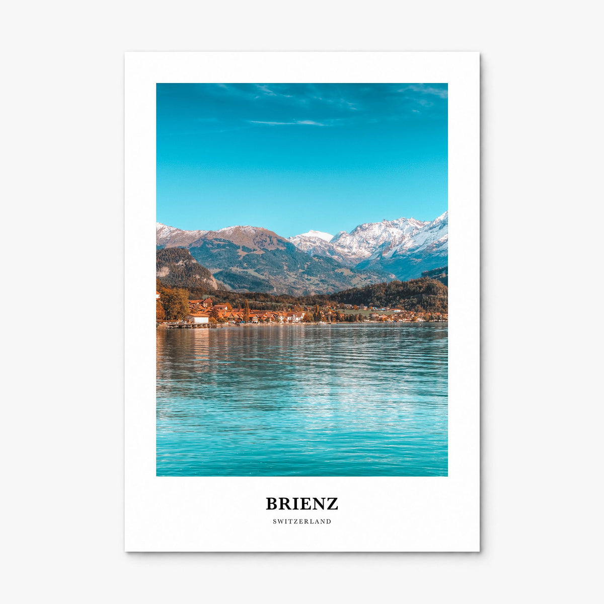 Brienz Classic Poster, print only (unframed)