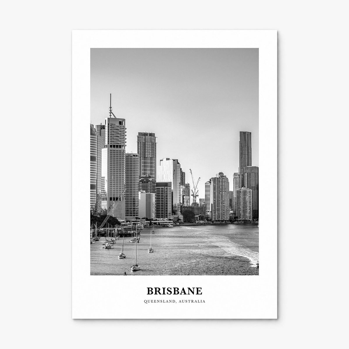 Brisbane Classic No 2 Poster, print only (unframed)