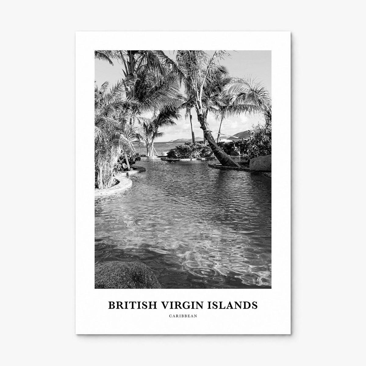 British Virgin Islands Classic Poster, print only (unframed)
