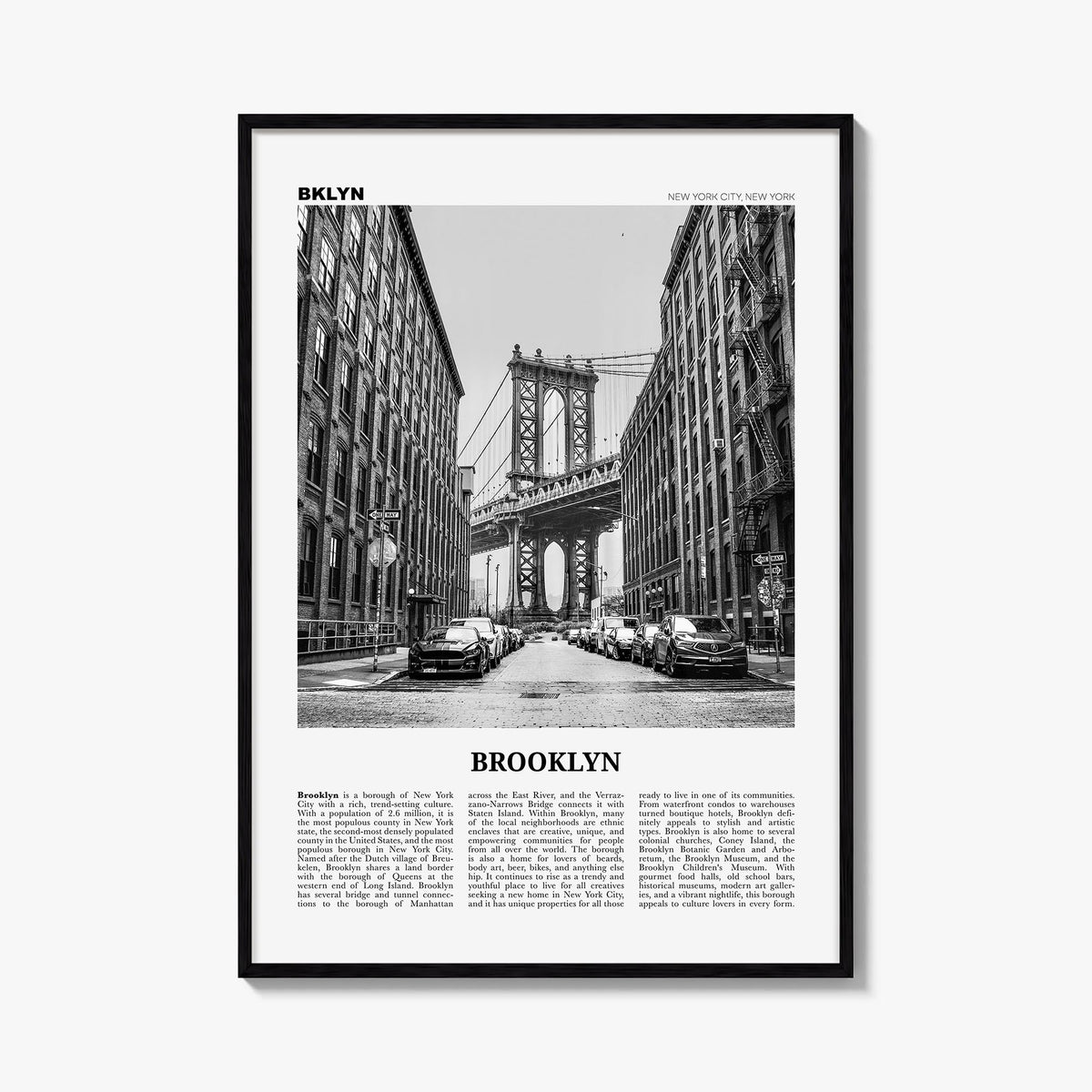 Brooklyn Newspaper No 1 Poster