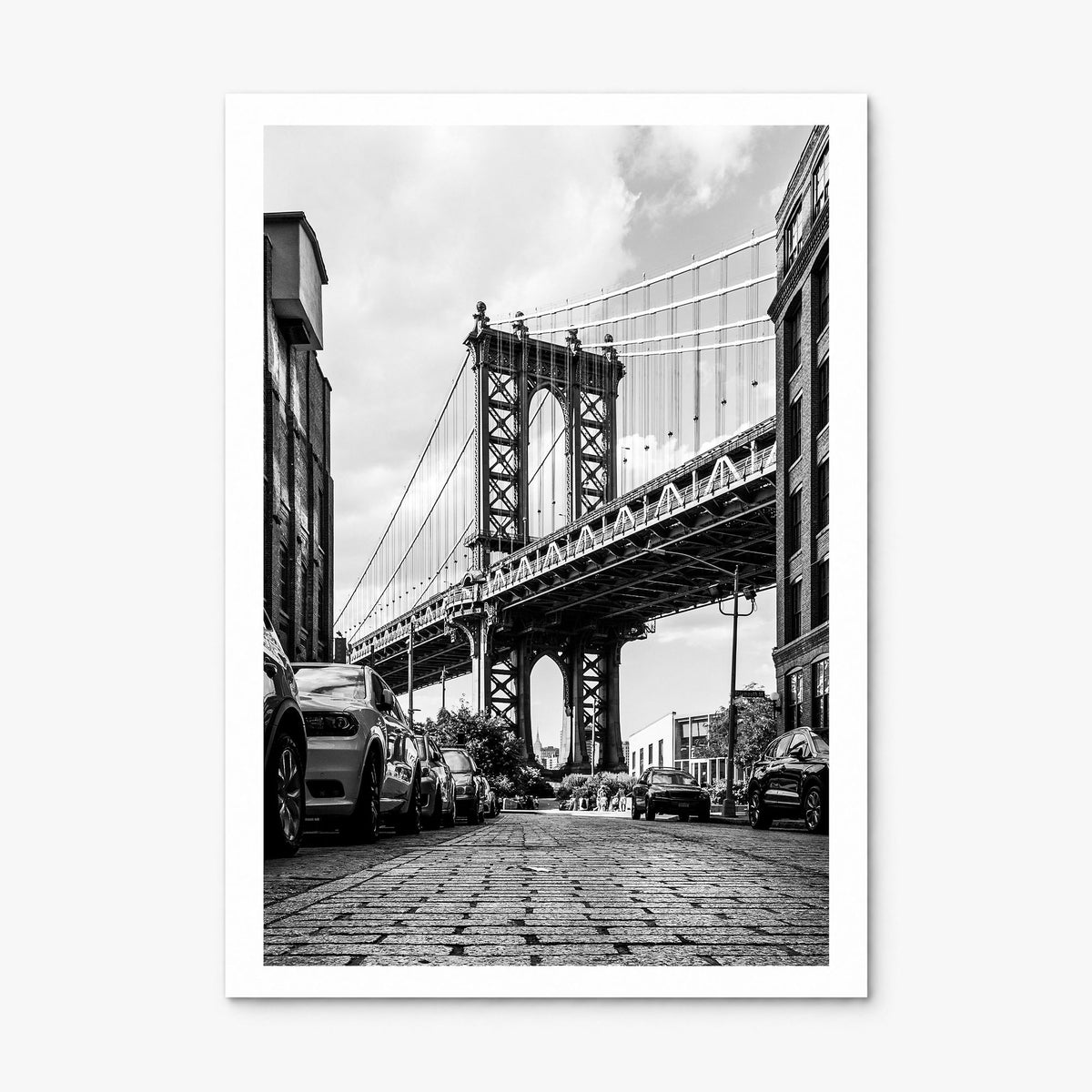 Brooklyn Photo No 1 Poster, print only (unframed), white border