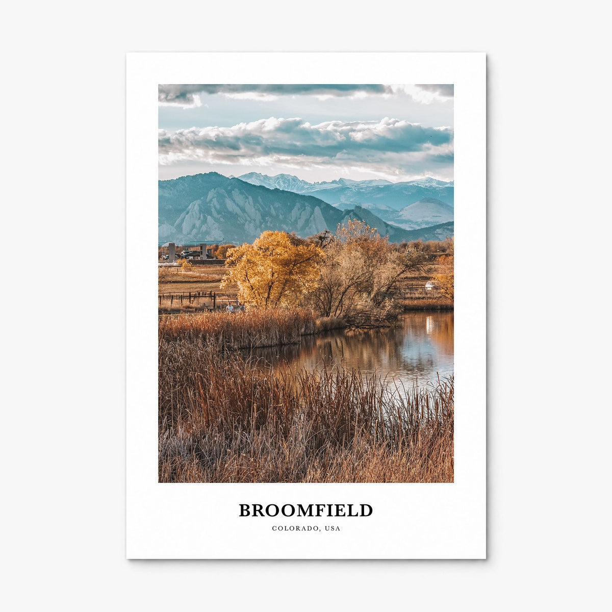 Broomfield Classic Poster, print only (unframed)