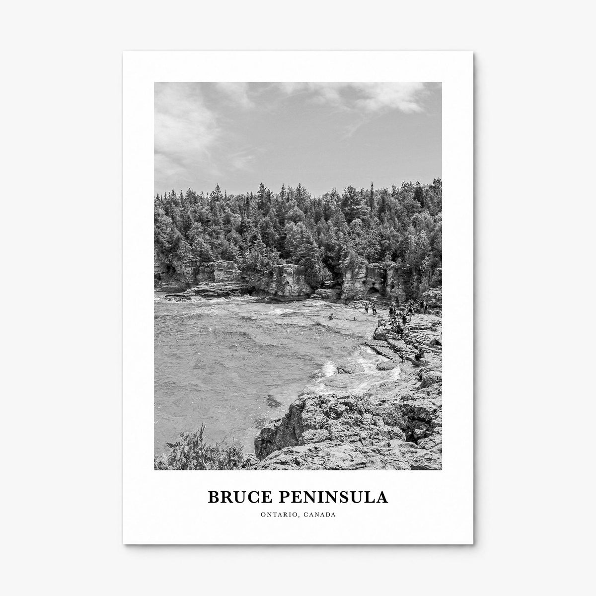Bruce Peninsula Classic Poster, print only (unframed)