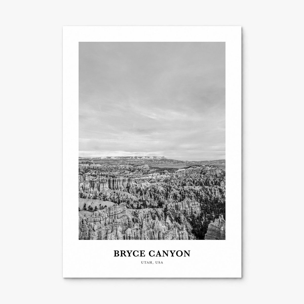 Bryce Canyon National Park Classic Poster, print only (unframed)