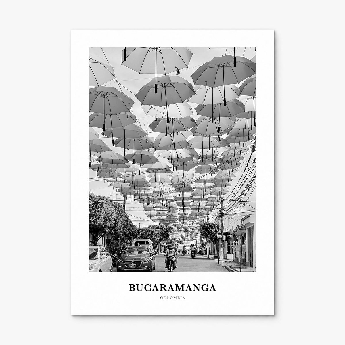 Bucaramanga Classic Poster, print only (unframed)
