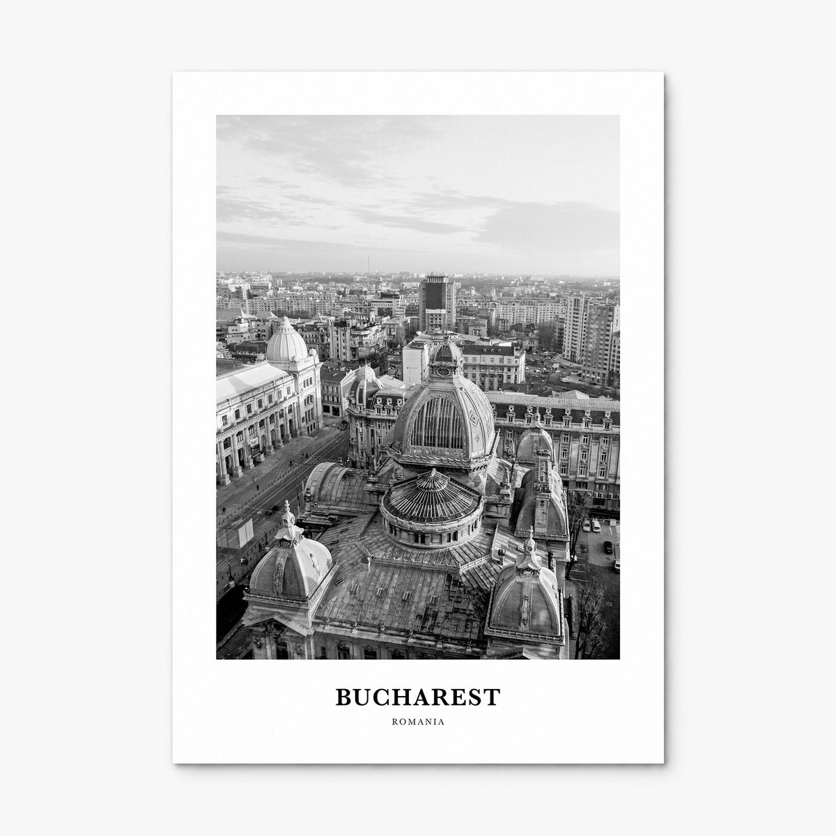 Bucharest Classic Poster, print only (unframed)