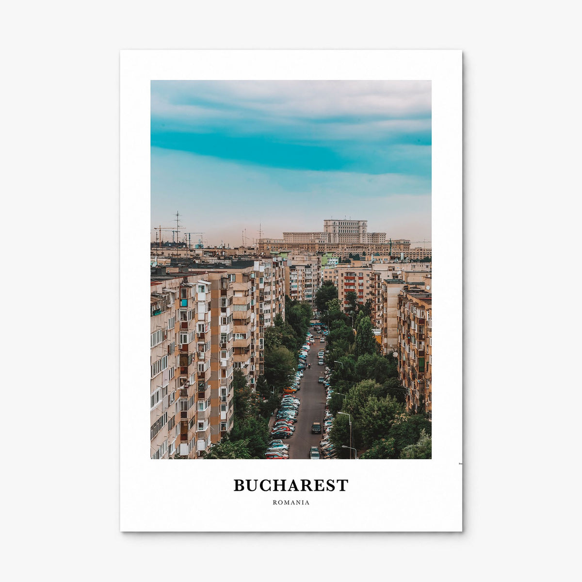 Bucharest Classic No 1 Poster, print only (unframed)