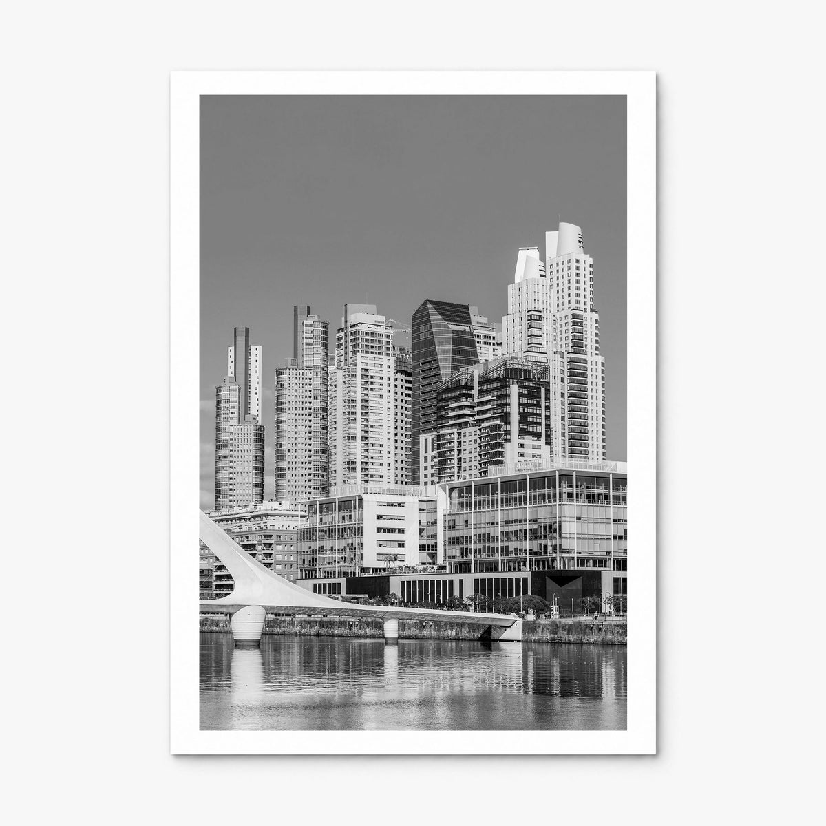 Buenos Aires Photo No 2 Poster, print only (unframed), white border