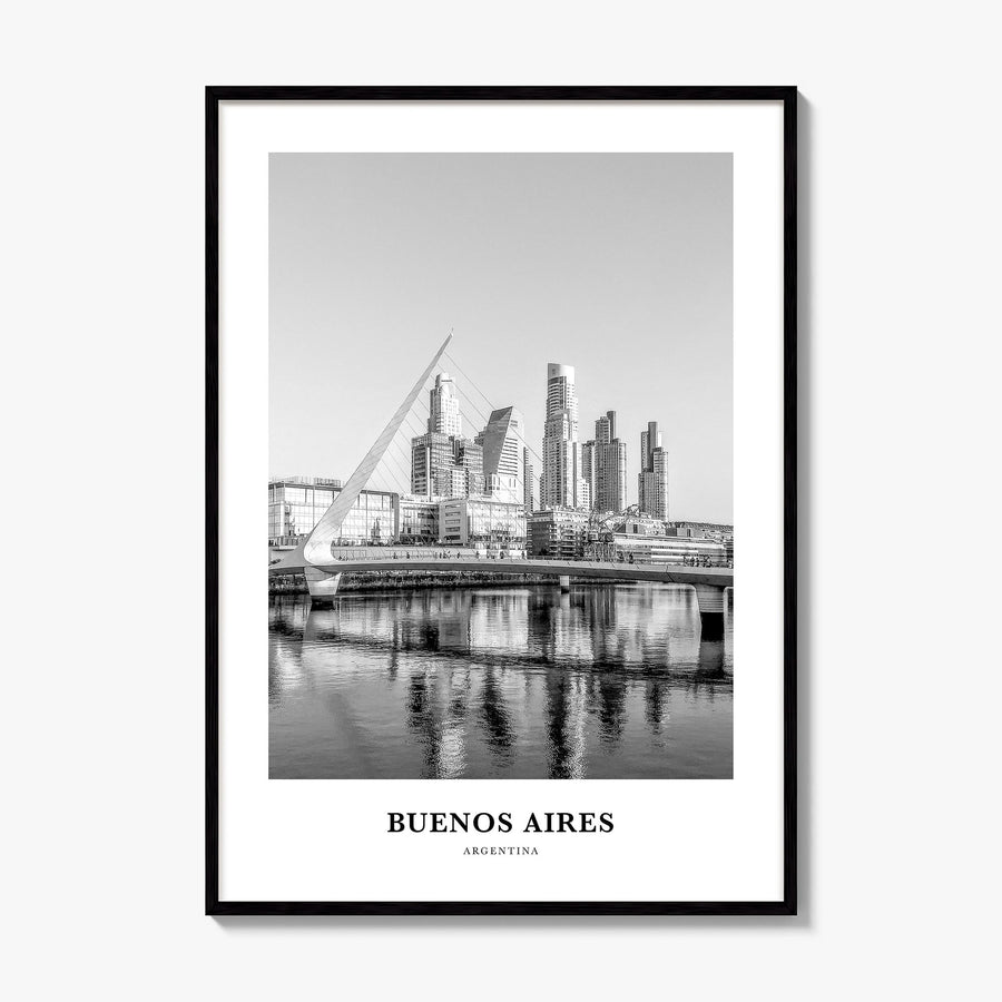 Buenos Aires Classic No 1 Poster, framed poster mockup