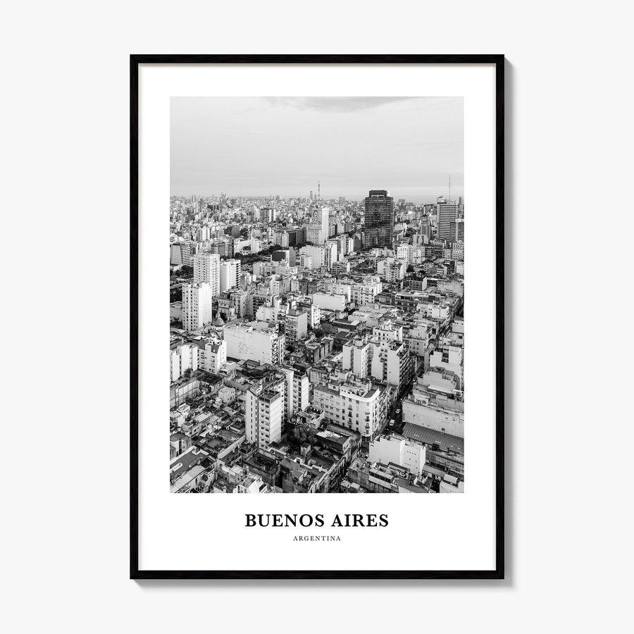 Buenos Aires Classic No 2 Poster, framed poster mockup