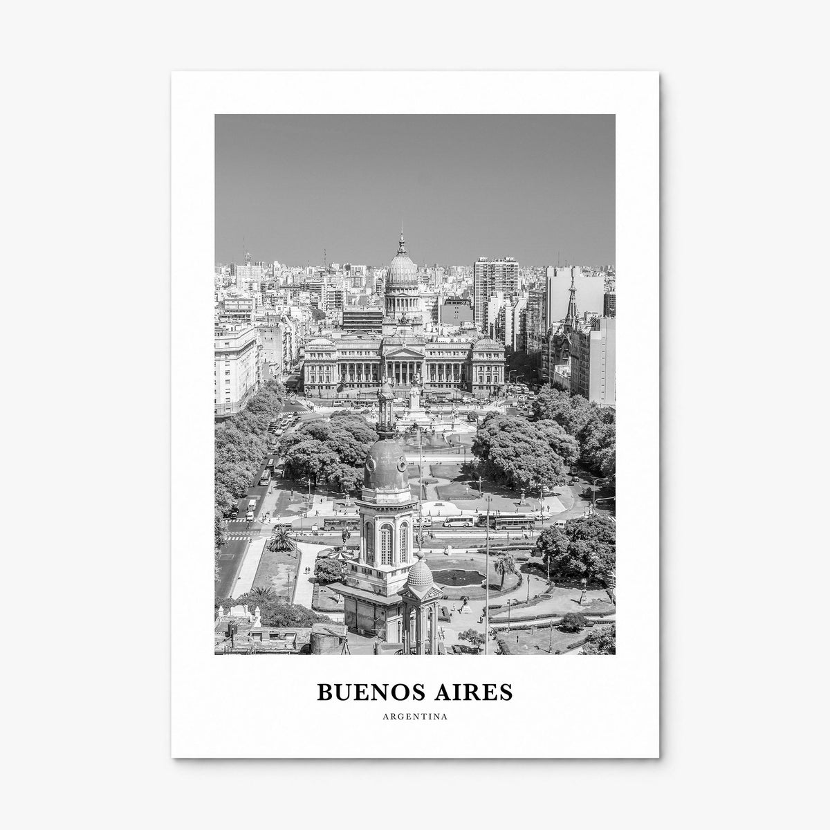 Buenos Aires Classic No 3 Poster, print only (unframed)