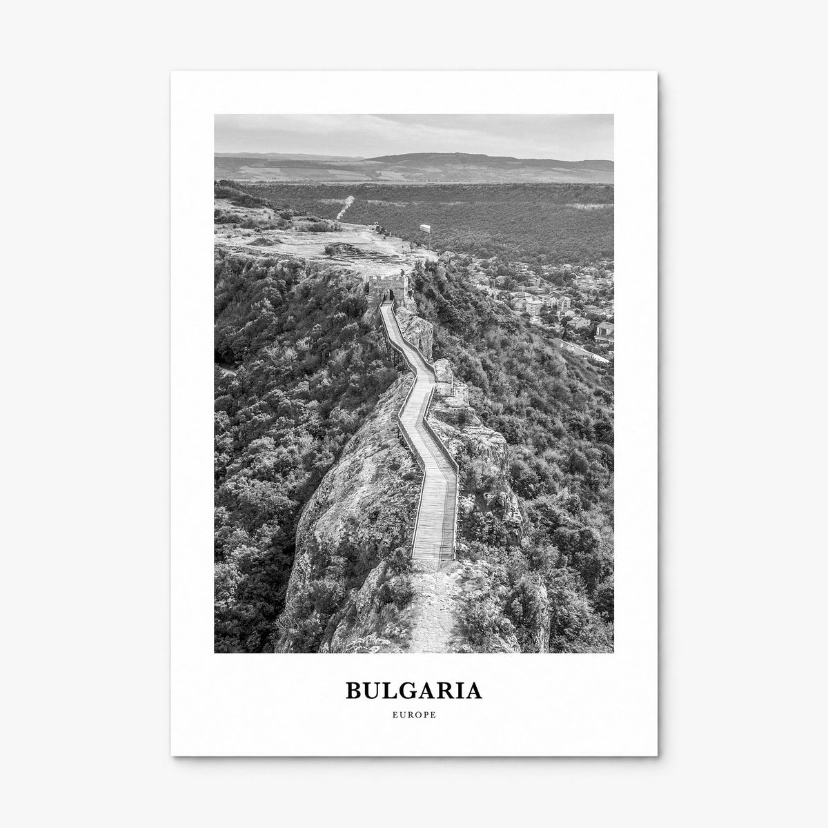 Bulgaria Classic Poster, print only (unframed)