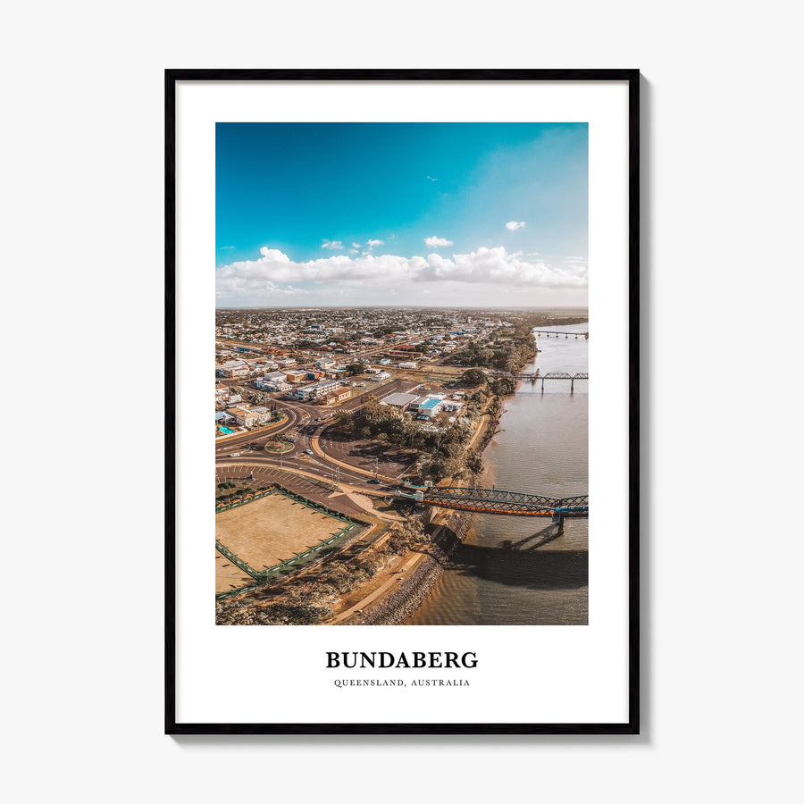 Bundaberg Classic No 1 Poster, framed poster mockup