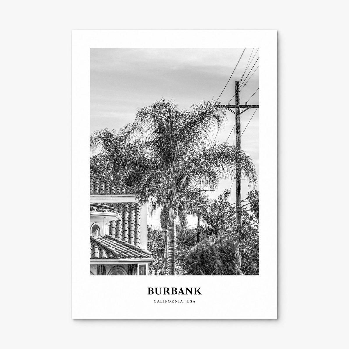 Burbank Classic No 1 Poster, print only (unframed)