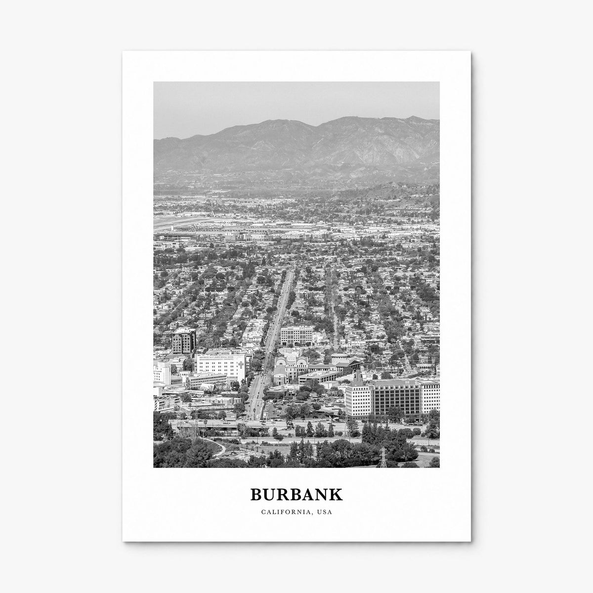 Burbank Classic No 2 Poster, print only (unframed)