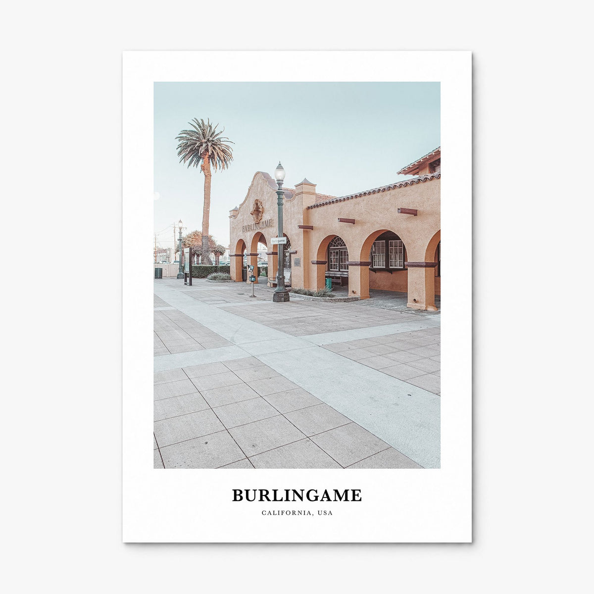 Burlingame Classic Poster, print only (unframed)