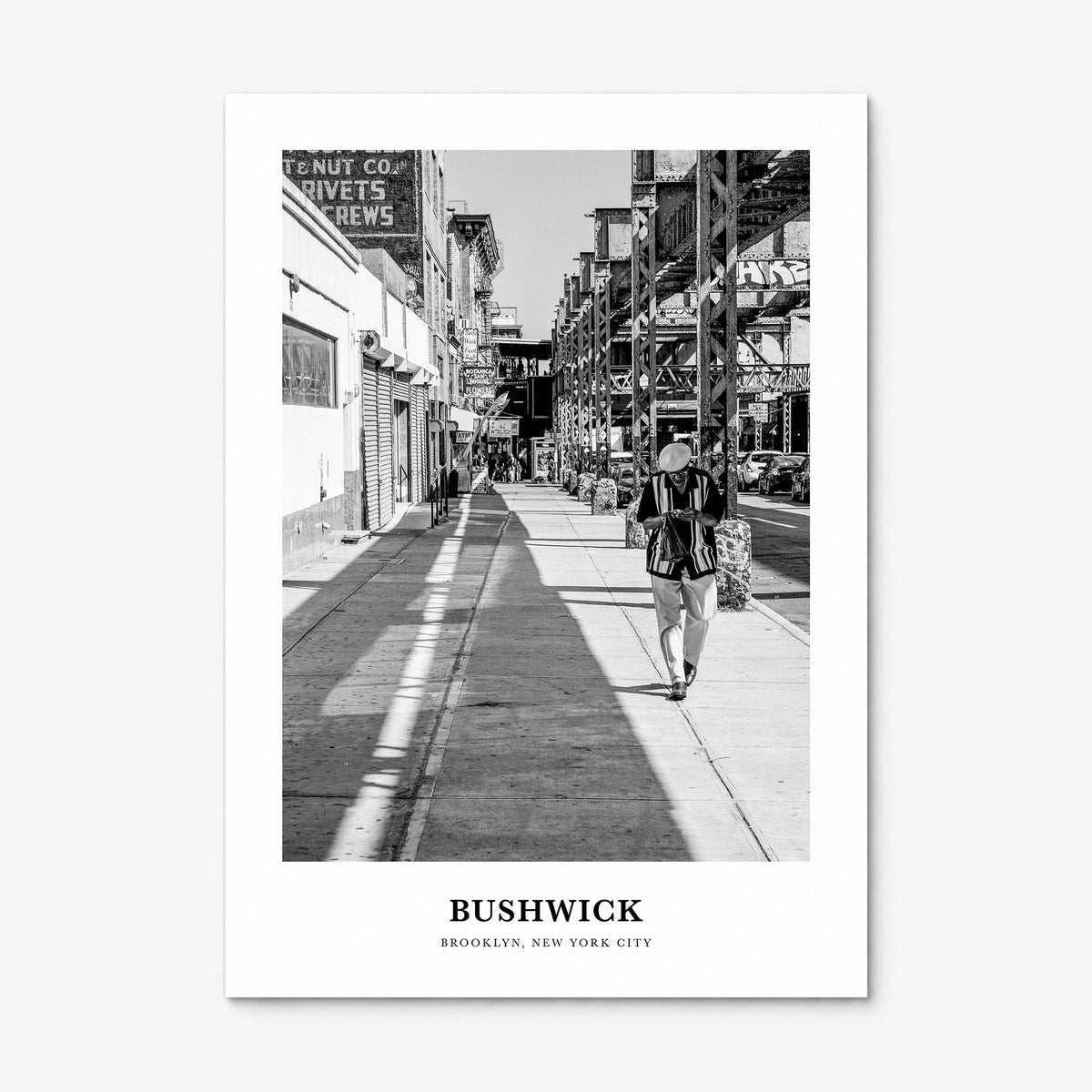 Bushwick Classic Poster, print only (unframed)