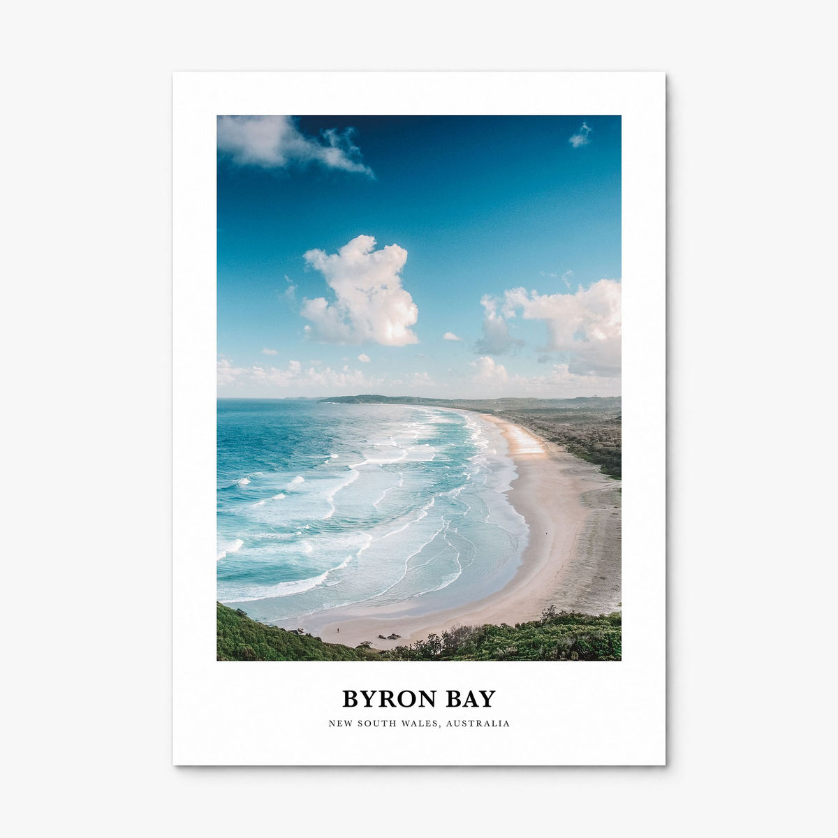 Byron Bay Classic No 1 Poster, print only (unframed)