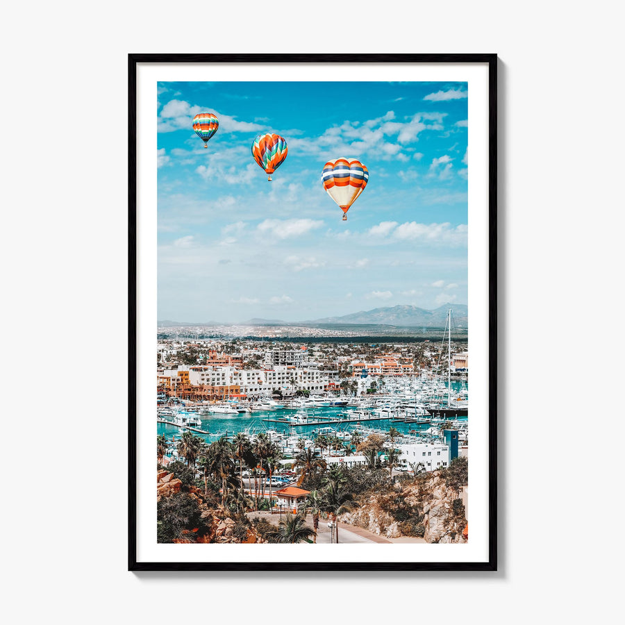 Cabo San Lucas Photo No 3 Poster, framed poster mockup, white border
