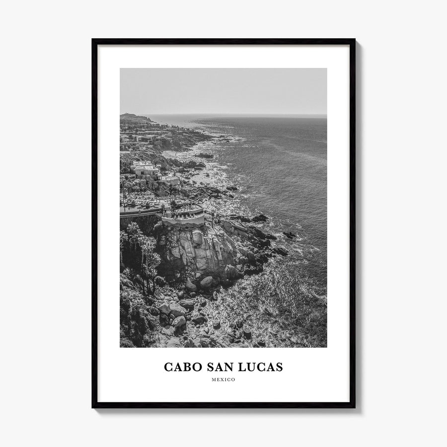 Cabo San Lucas Classic Poster, framed poster mockup