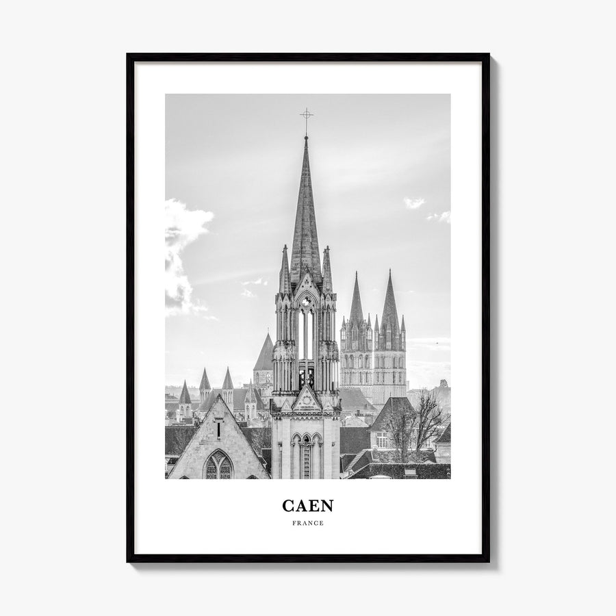 Caen Classic No 1 Poster, framed poster mockup