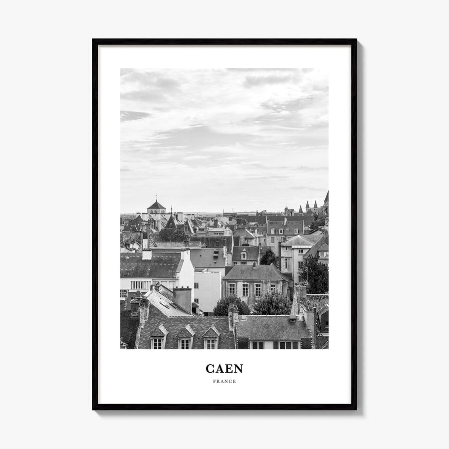 Caen Classic No 2 Poster, framed poster mockup