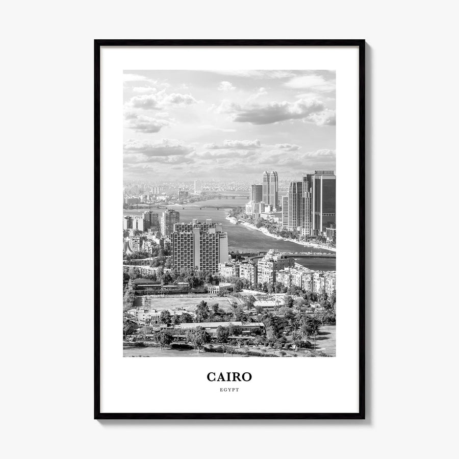 Cairo Classic No 2 Poster, framed poster mockup