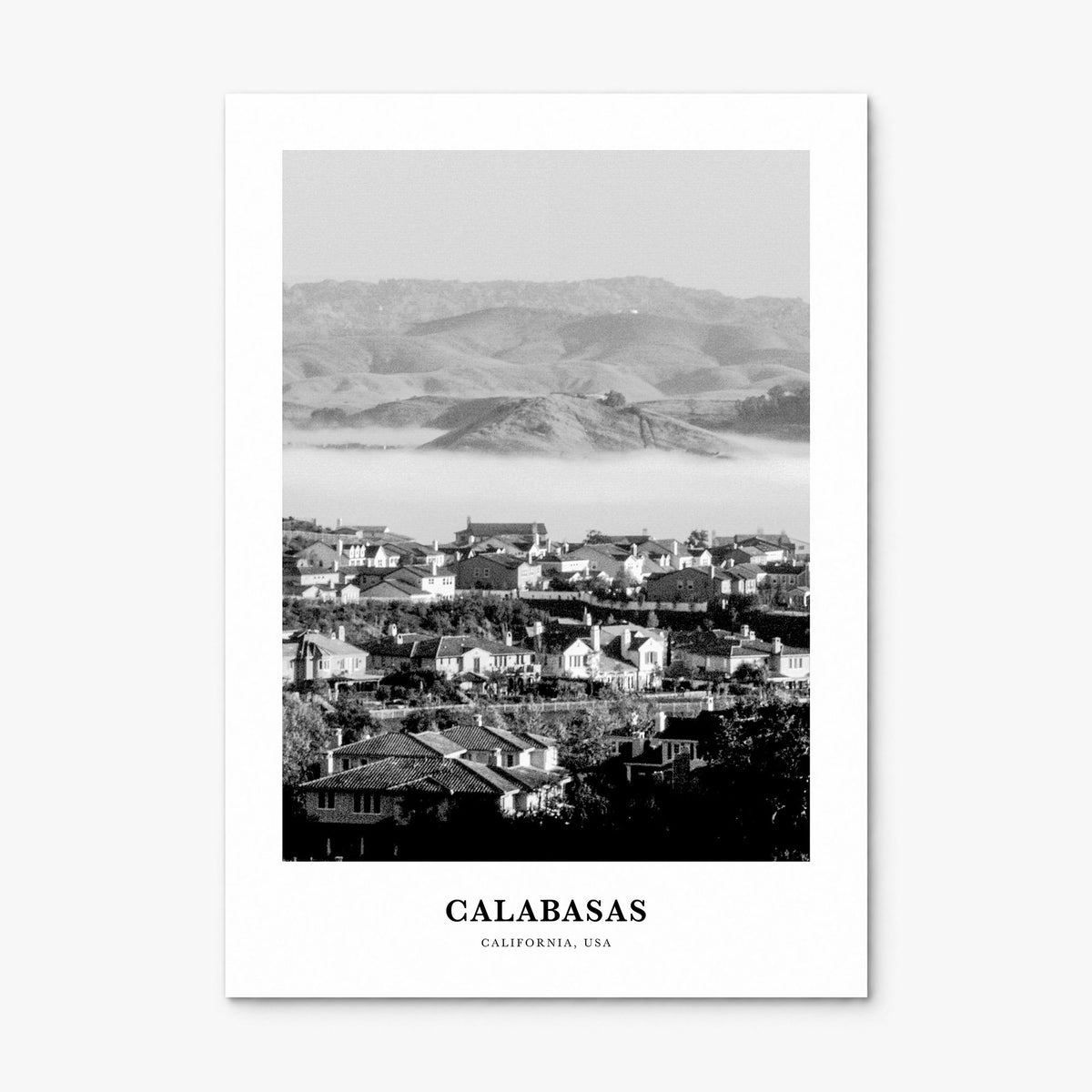 Calabasas Classic Poster, print only (unframed)