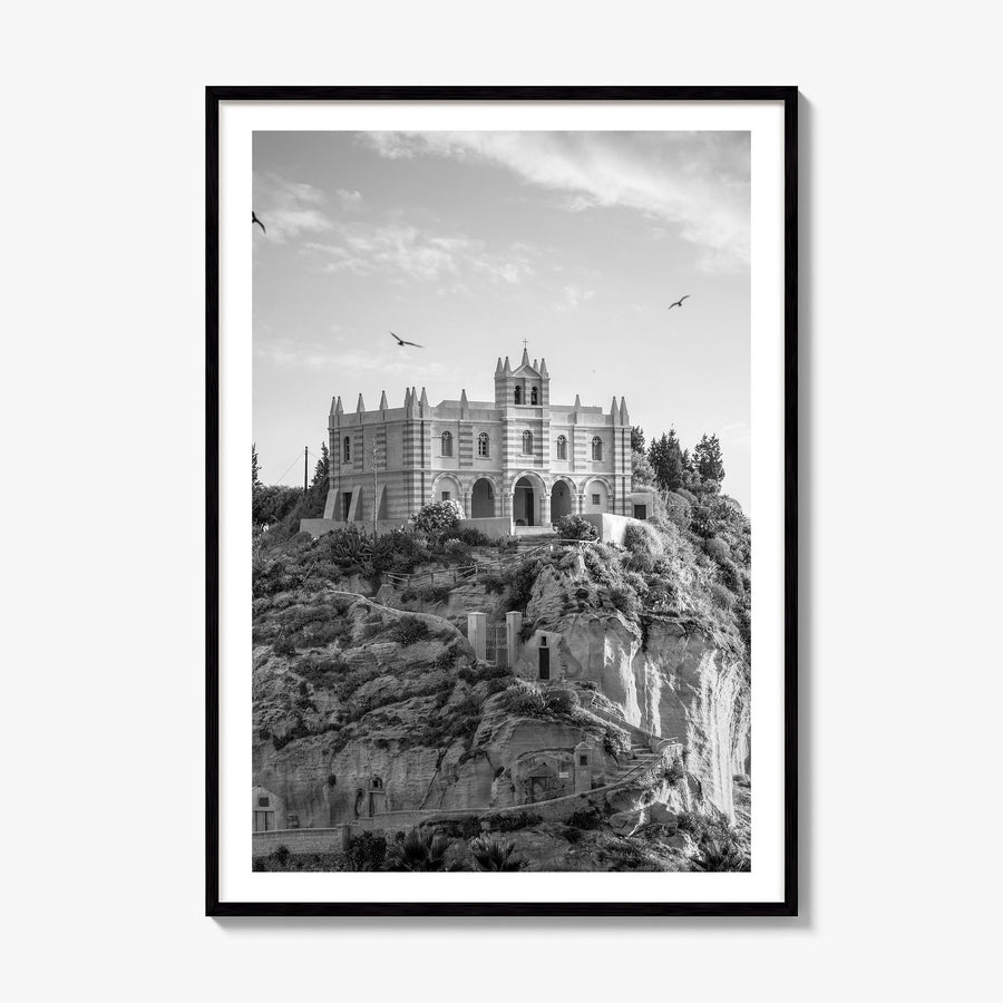 Calabria Photo Poster, framed poster mockup, white border