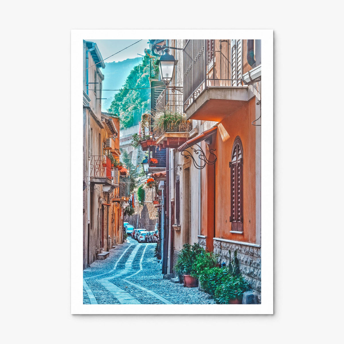 Calabria Photo No 2 Poster, print only (unframed), white border