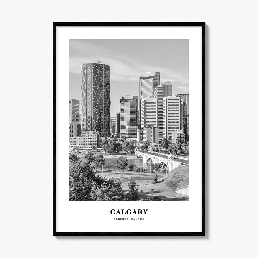 Calgary Classic No 1 Poster, framed poster mockup