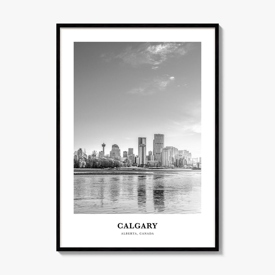 Calgary Classic No 2 Poster, framed poster mockup