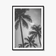 California no. 5 black & white photo poster of United States – vertical wall art, unframed print shown in interior mockup