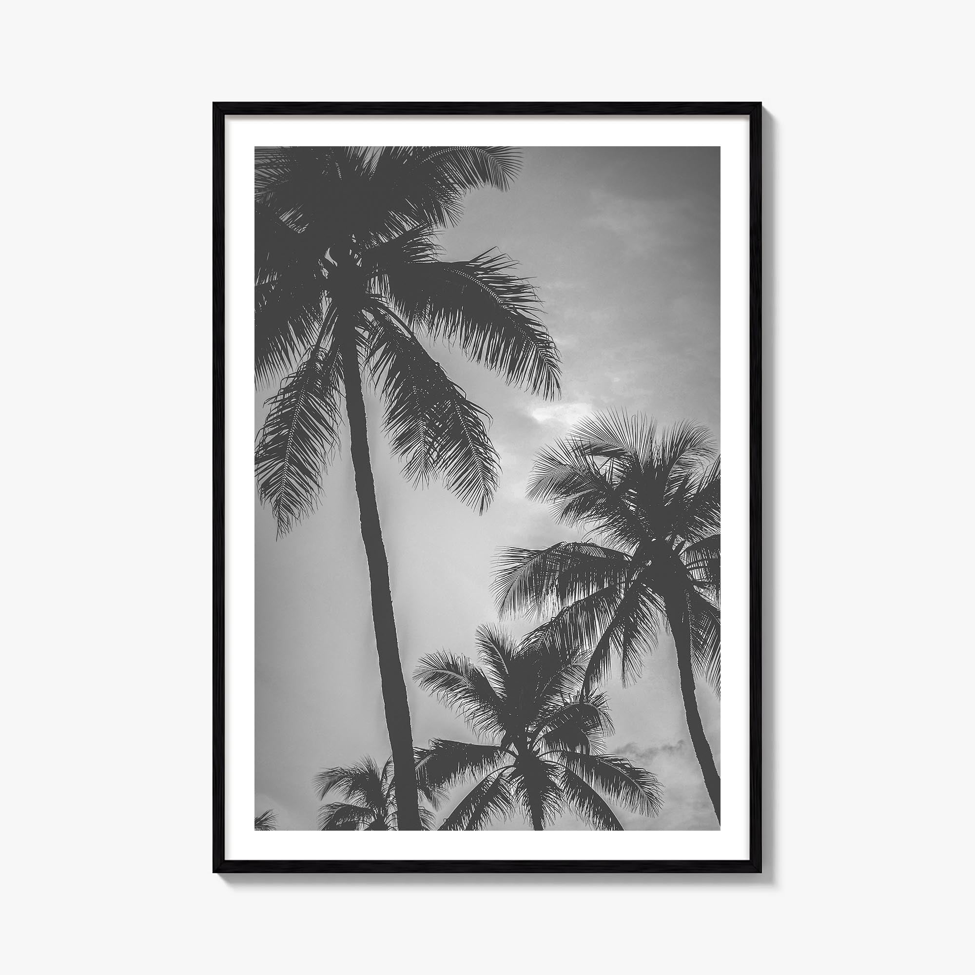 California no. 5 black & white photo poster of United States – vertical wall art, unframed print shown in interior mockup