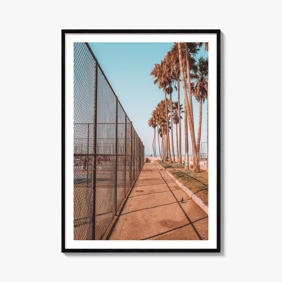 California no. 6 colorful photo poster of USA – vertical wall art, unframed print shown in interior mockup