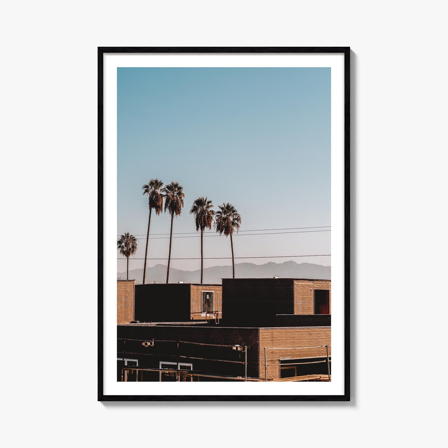 California no. 7 colorful photo poster of USA – vertical wall art, unframed print shown in interior mockup