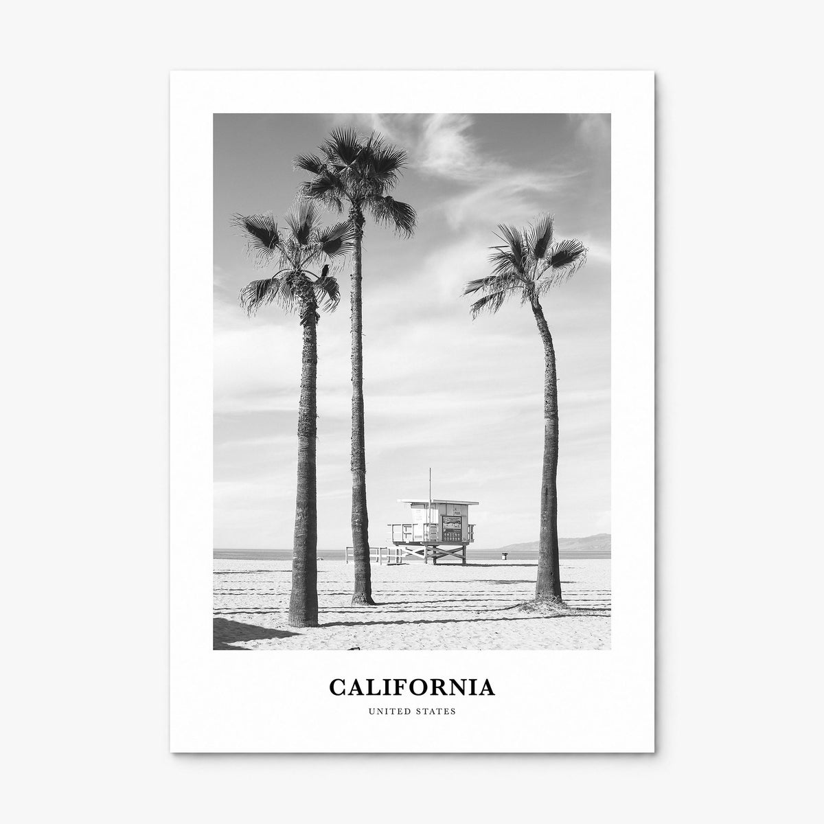 California Classic No 2 Poster, print only (unframed)