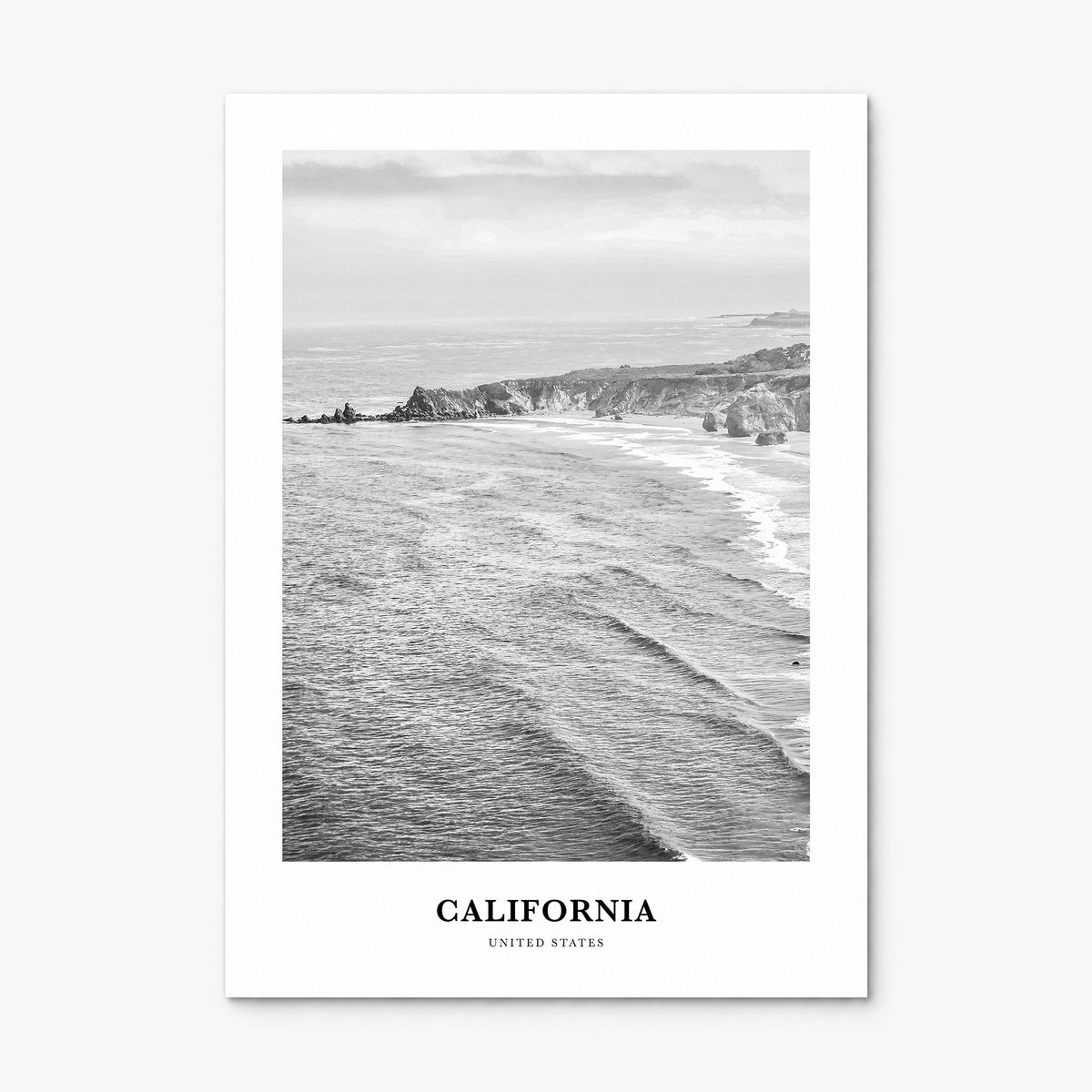 California Classic No 6 Poster, print only (unframed)