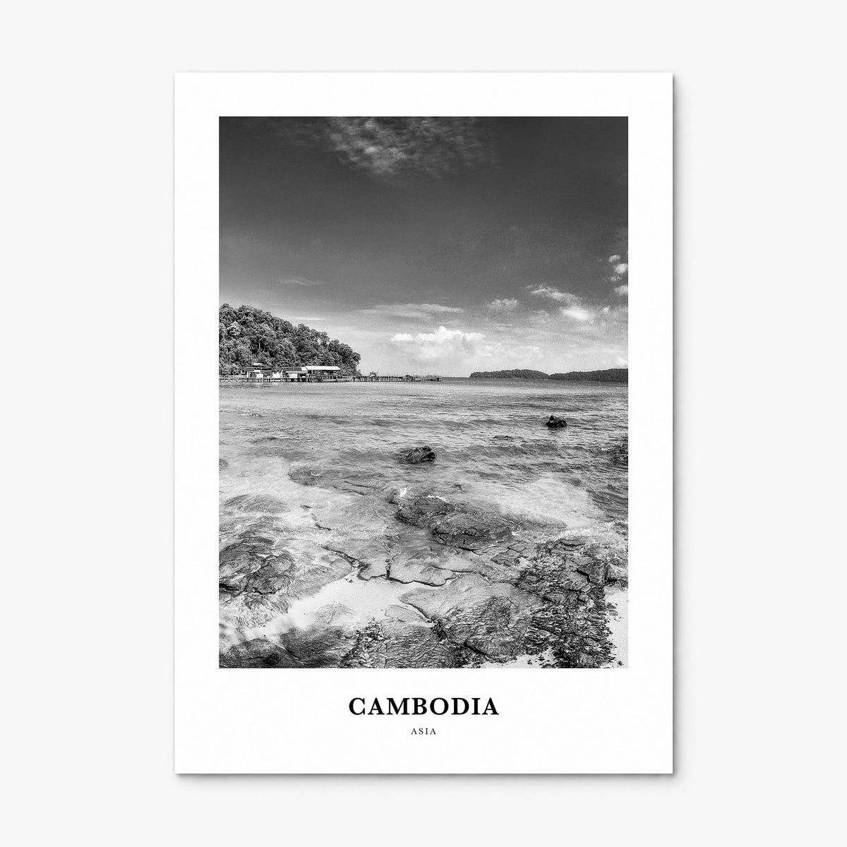 Cambodia Classic No 1 Poster, print only (unframed)