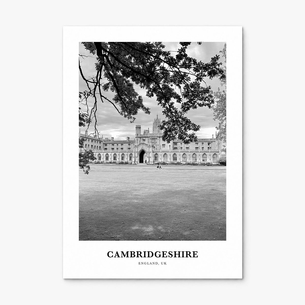 Cambridgeshire Classic Poster, print only (unframed)