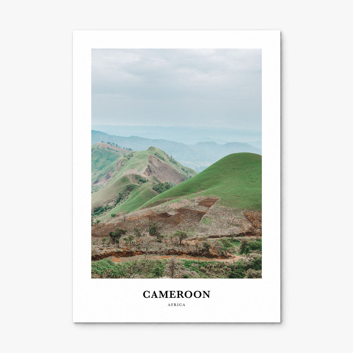 Cameroon Classic Poster, print only (unframed)